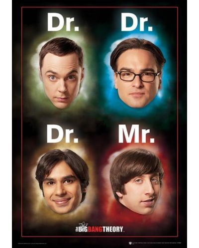 Umjetnički otisak Pyramid Television: The Big Bang Theory - Dr. Mr. - 1