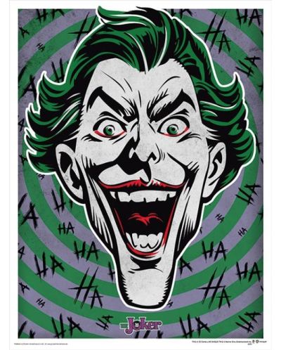 Umjetnički otisak Pyramid DC Comics: The Joker - Ha-Ha-Ha - 1
