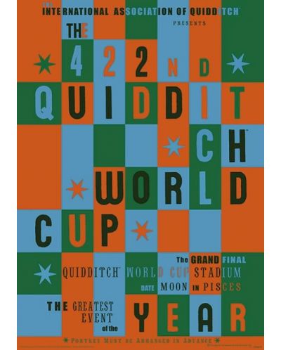 Umjetnički otisak Pyramid Movies: Harry Potter - Quidditch World Cup - 1