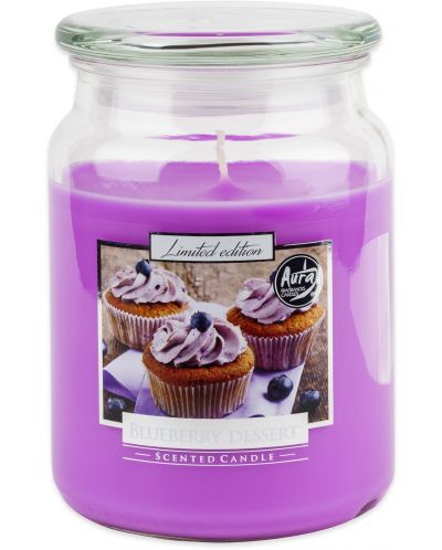 Mirisna svijeća Bispol Premium - Blueberry Dessert, 500 g - 1