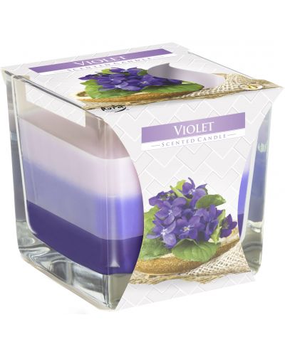 Mirisna svijeća Bispol Aura - Violet, 170 g - 1