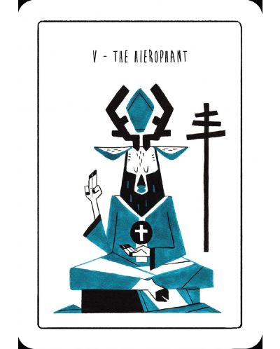 Arcanis Animal Tarot: A 78-Card Deck and Guidebook - 5