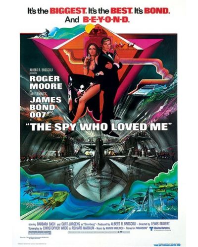 Umjetnički otisak Pyramid Movies: James Bond - Spy Who Loved Me One-Sheet - 1
