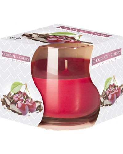 Mirisna svijeća Bispol Aura - Čokolada i trešnja, 130 g - 1