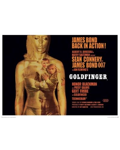 Umjetnički otisak Pyramid Movies: James Bond - Goldfinger Projection - 1