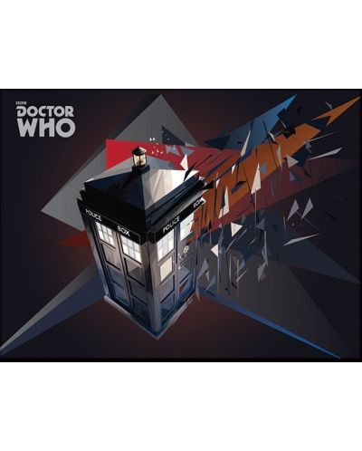 Umjetnički otisak Pyramid Television: Doctor Who - Tardis Geometric - 1