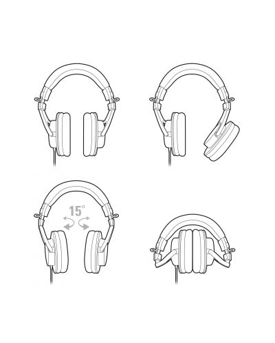 Slušalice Audio-Technica ATH-M30x - crne - 5