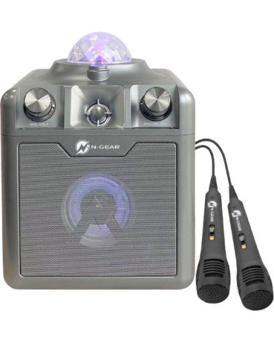 Audio sustav N-Gear - Disco Star 710, srebrnast - 1