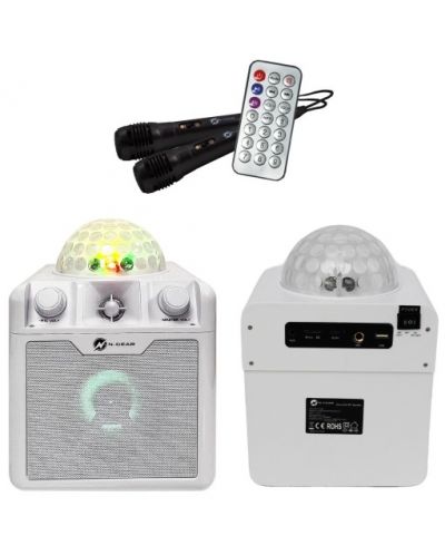 Audio sustav N-Gear - Disco Block 410, bijeli - 1