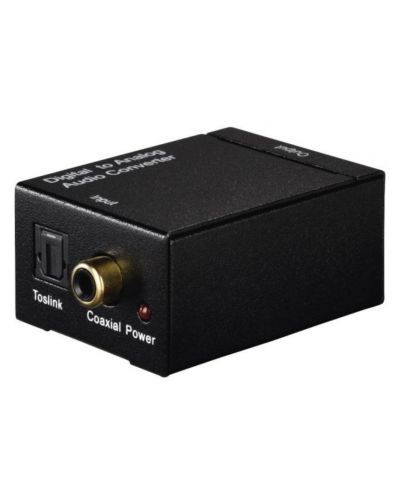 Audio konverter Hama - AC80, digitalni/analogni, crni - 2