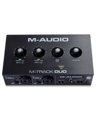Audio sučelje M-Audio - M-Track Duo, crni - 1