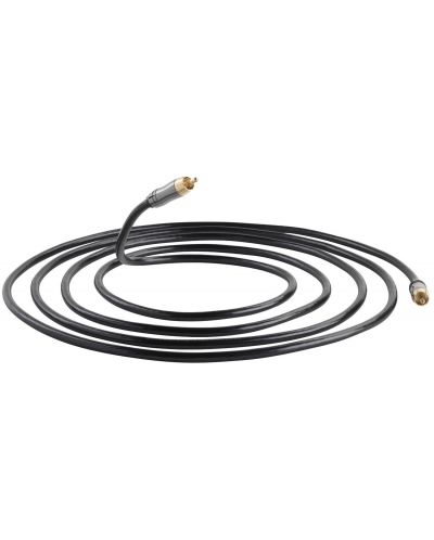 Audio kabel QED - Performance Subwoofer, RCA/RCA M/M, 6 m, crni - 1
