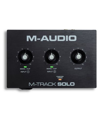 Audio sučelje M-Audio - M-Track Solo, crni - 2