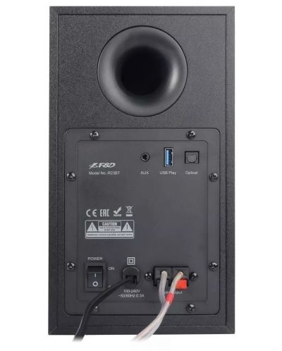Audio sustav Fenda - R23BT, 2.0, crni - 5