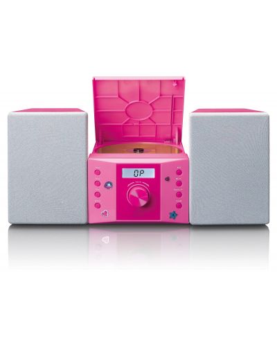 Audio sustav Lenco - MC-013PK, ružičasti - 2