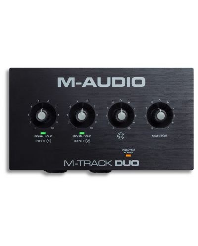 Audio sučelje M-Audio - M-Track Duo, crni - 2