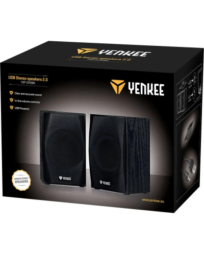 Audio sustav Yenkee - 2010BK, 2.0, crni - 4