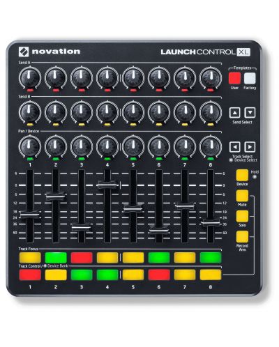 Audio kontroler Novation - Launch Control XL MKII, crni - 1