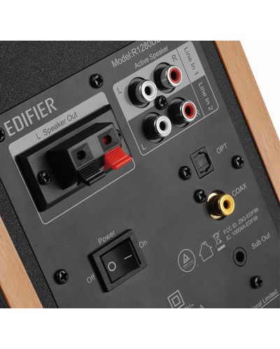Audio sustav Edifier - R1280DBs, 2.0, smeđi - 3