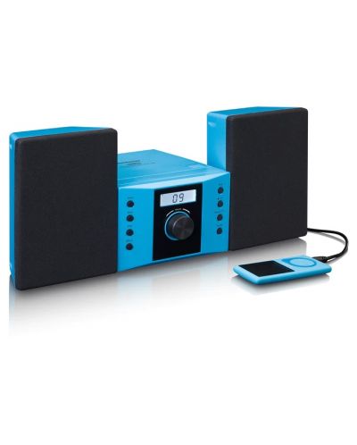 Audio sustav Lenco - MC-013BU, plavi - 3