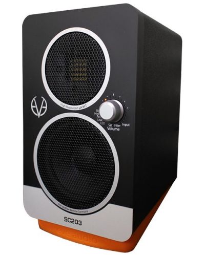 Audio sustav EVE Audio - SC203, crna/srebrna - 5