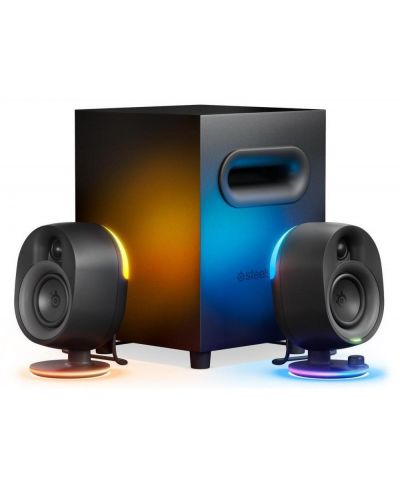 Audio sustav SteelSeries - Arena 7, 2.1, crni - 1