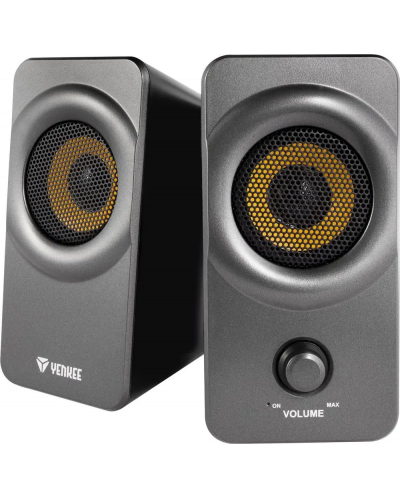 Audio sustav Yenkee - 2020, 2.0, sivi - 1