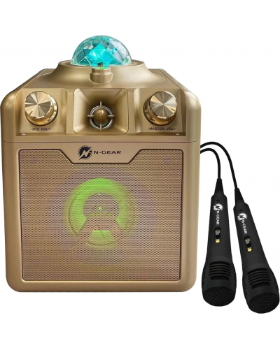 Audio sustav N-Gear - Disco Star 710, zlatni - 1