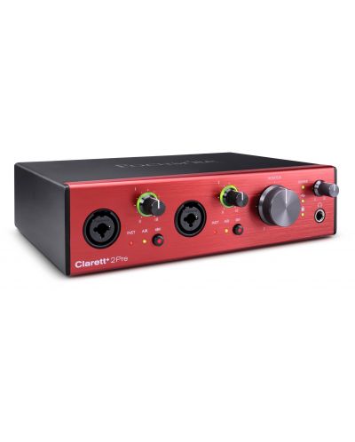 Audio sučelje Focusrite - Clarett+ 2Pre, crveno/crno - 3