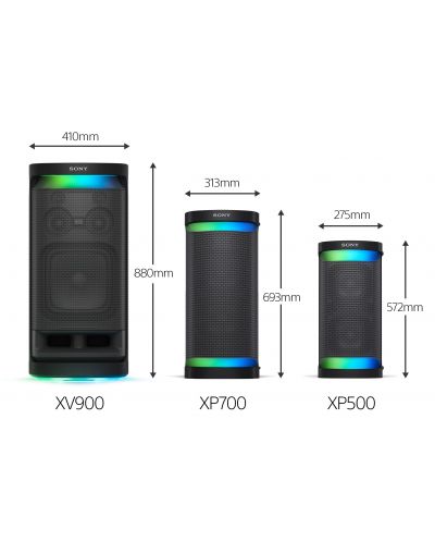 Audio sustav Sony - SRS-XV900, crni - 9