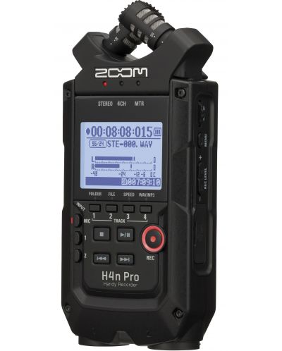 Snimač zvuka Zoom - H4n Pro, crni - 2