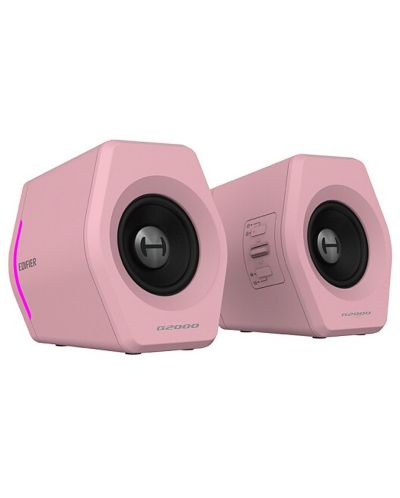 Audio sustav Edifier - G2000, 2.0, ružičasti - 2