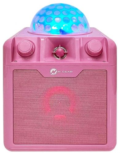 Audio sustav N-Gear - Disco Block 410, ružičasti - 3