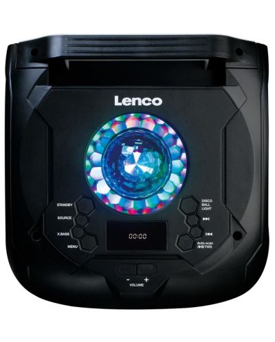 Audio sustav Lenco - PA-260BK, 2.0, crni - 5