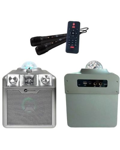 Audio sustav N-Gear - Disco Star 710, srebrnast - 2