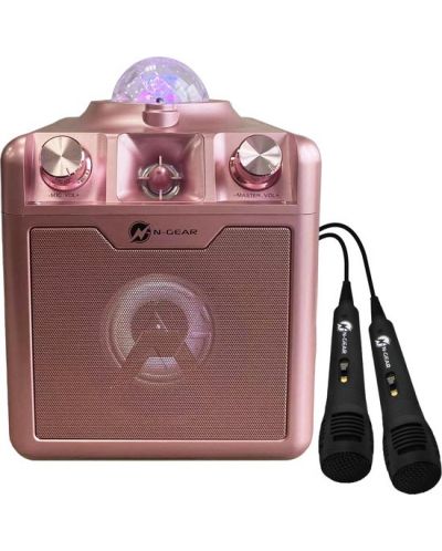 Audio sustav N-Gear - Disco Star 710, ružičasti - 1