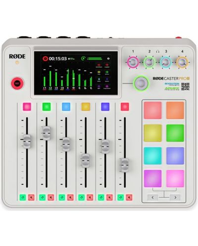 Audio sučelje i mikser Rode - RODECaster Pro II, bijeli - 1