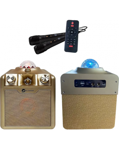 Audio sustav N-Gear - Disco Star 710, zlatni - 2