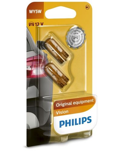 Auto žarulje Philips - 12V, WY5W, W2.1X9.5d, 2 komada - 1