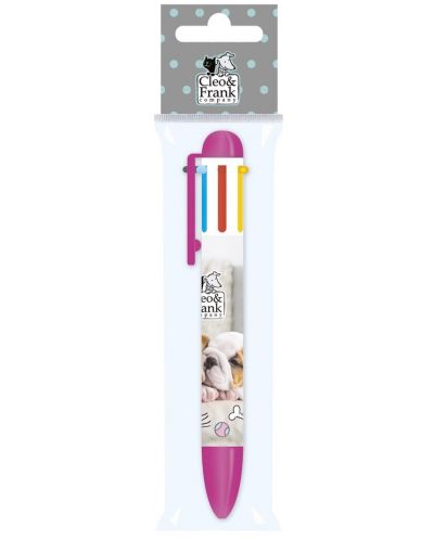 Automatska olovka Derform Cleo&Frank - Sa štencima, s 6 boja - 1