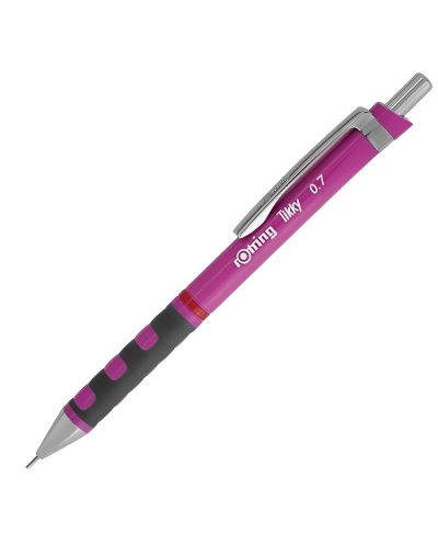 Automatska olovka Rotring Tikky - 0.7 mm, pastelno ljubičasta - 1