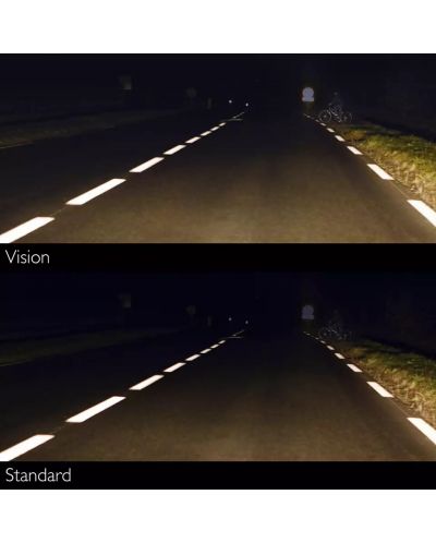 Žarulja za auto Philips - H1, Vision +30% more light, 12V, 55W, P14.5s - 4