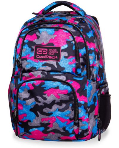 Školski ruksak Cool Pack Aero - Camo Fusion Pink - 1