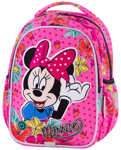 Školski svjetleći LED ruksak Cool Pack Joy S - Minnie Mouse Tropical - 2