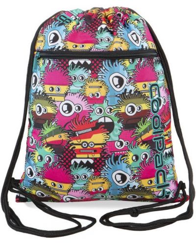 Sportska torba s vezama Cool Pack Vert - Wiggly Eyes Pink, sa zatvaračem - 1