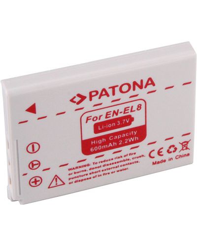 Baterija Patona - zamjena za Nikon EN-EL8, bijela - 2
