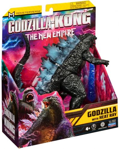 Osnovna figurica MonsterVerse Godzilla x Kong - Godzilla s toplinskom zrakom, 15 cm - 2