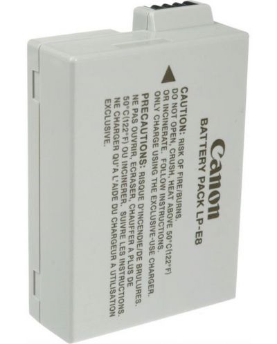 Baterija Canon - LP-E8, 1120 mAh, bijela - 1