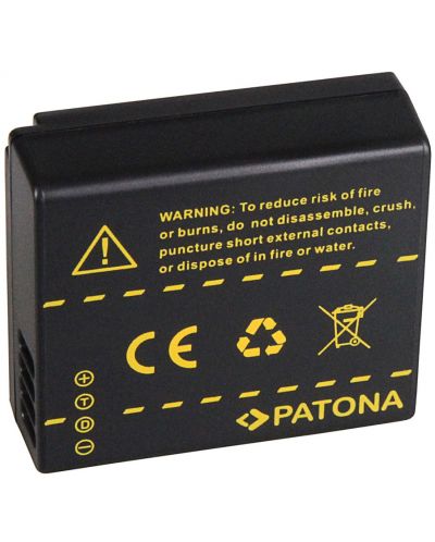 Baterija Patona - zamjena za Panasonic DMW-BLE9, crna - 2