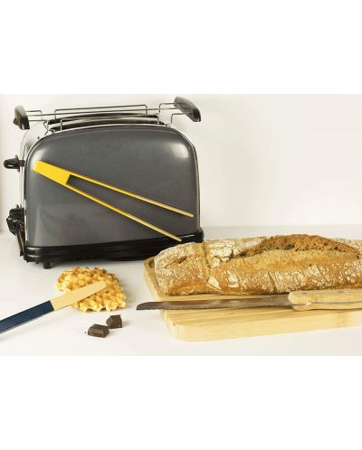 Daska od bambusa i nož za kruh Pebbly - veličina L - 4